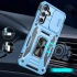 Ударостійкий чохол Square Ring зi шторкою на камеру на Samsung Galaxy A36 5G – Блакитний / Light Blue. Фото 3 з 17