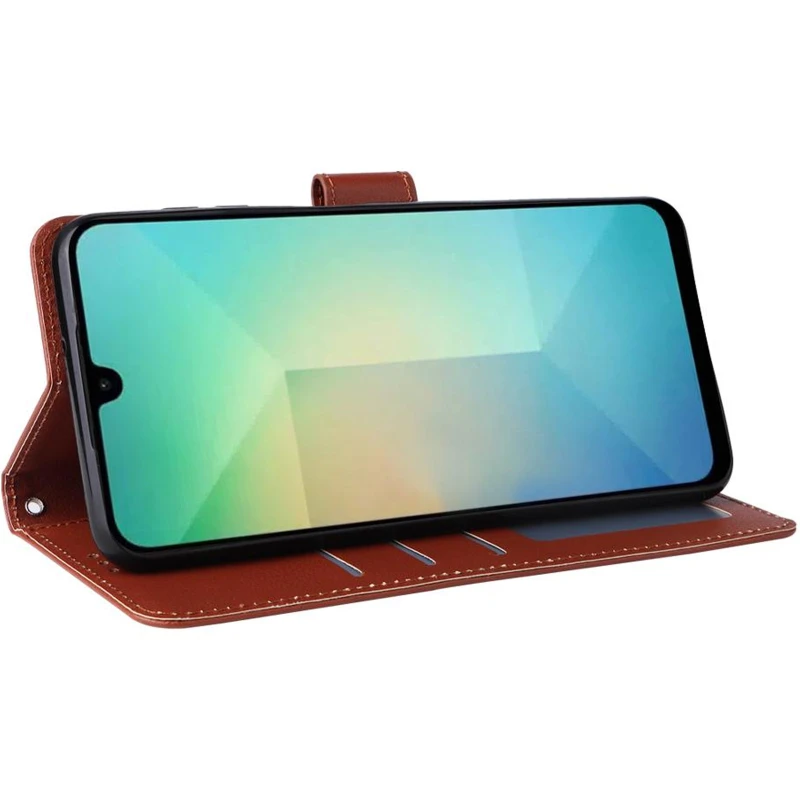 Шкіряний чохол-книжка Essential Case для Samsung Galaxy A57 5G – Brown. Фото 5 з 5