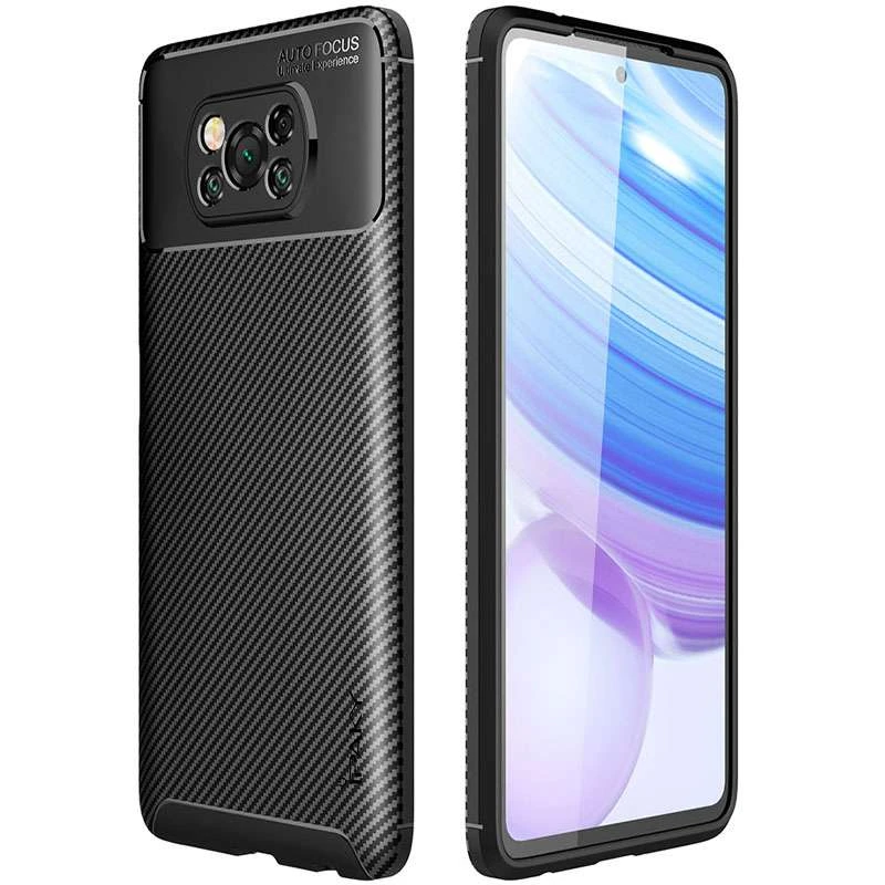 

Силіконовий чохол iPaky Kaisy на Xiaomi Poco X3 NFC / Poco X3 Pro (Чорний)