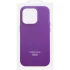 Шкіряний чохол Silicone Case Premium з MagSafe and Animation на Apple iPhone 14 Pro (6.1") – Deep Violet. Фото 7 з 9
