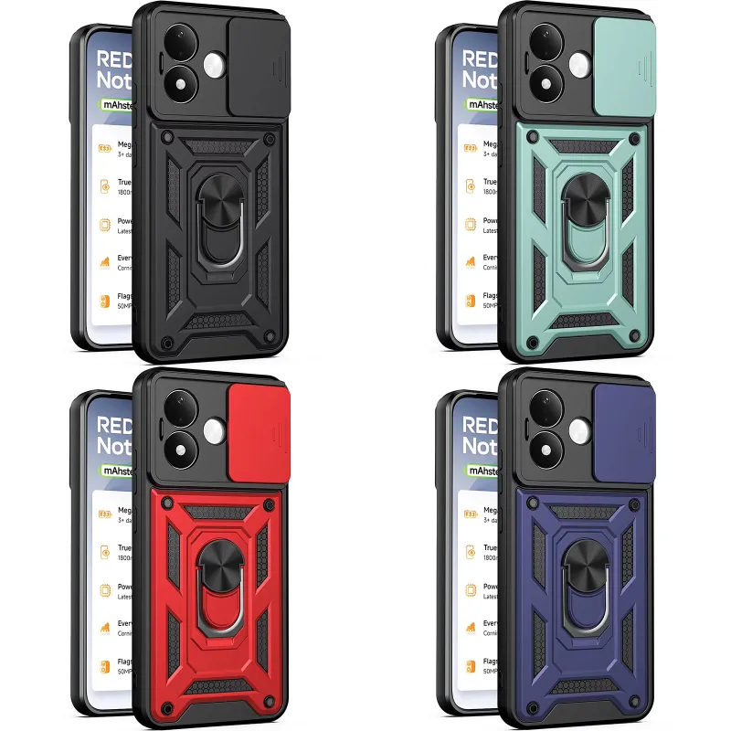 Ударопрочный чехол Ummi Camshield Serge Ring (in box) для Xiaomi Redmi Note 17 фото 1 из 1