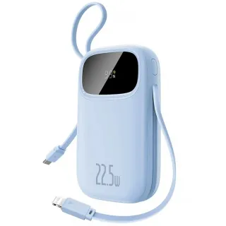 Портативний ЗП Power Bank Baseus EnerFill FC31 PD22.5W with cables 10000 mAh (PPQD3) — Galaxy Blue
