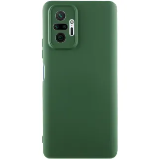 Чохол Silicone Cover Ummi Lakshmi Full Camera (AA) для Xiaomi Redmi Note 10 Pro — Зелений / Cyprus Green
