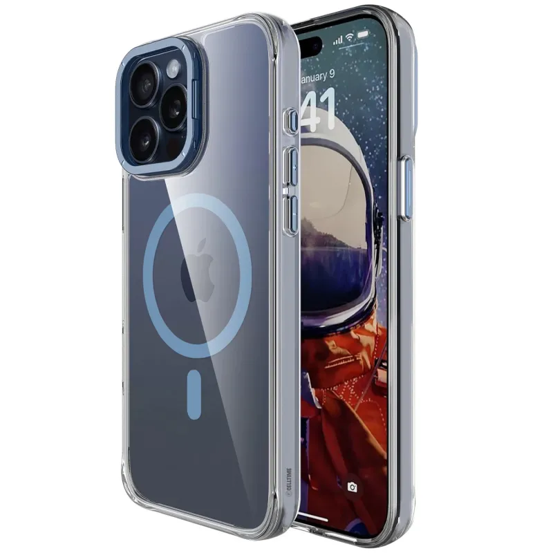 Чохол TPU Space Case Apex with Magnetic Fit для Apple iPhone 15 Pro (6.1") – Синій / Navy Blue. Фото 8 з 8