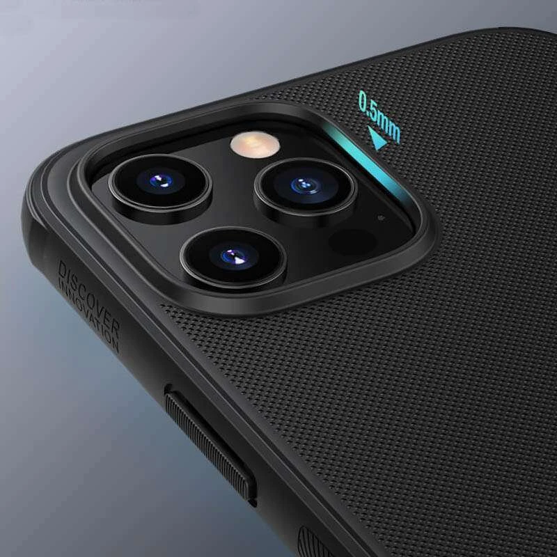 Пластикова накладка Nillkin Pro на Apple iPhone 13 Pro Max (6.7") – Чорний / Black. Фото 2 з 4