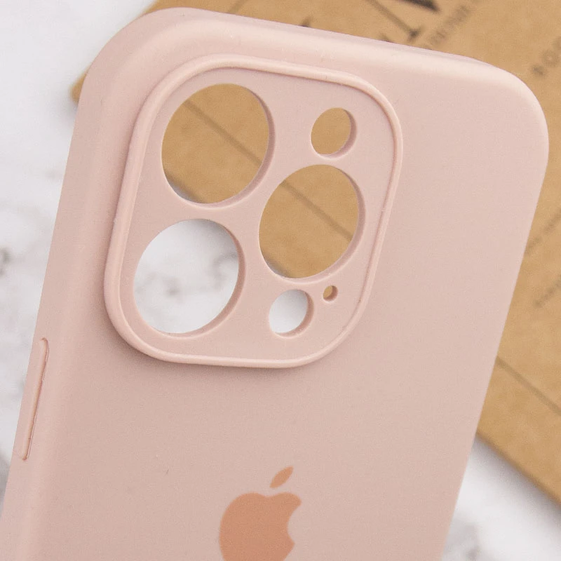 Чохол Silicone Case з захистом камери на Apple iPhone 13 Pro Max (6.7") – Рожевий / Pink Sand. Фото 7 з 7