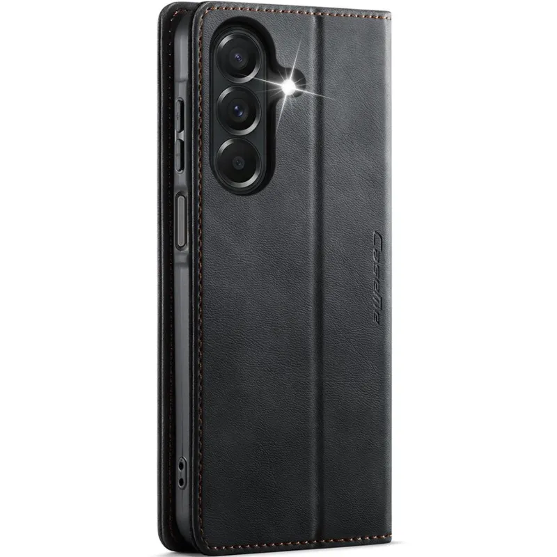 Шкіряний чохол-книжка CaseMe Velvet Matte для Samsung Galaxy A27 – Black. Фото 2 з 5