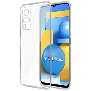 Ультратонкий силіконовий чохол 1,5 мм з захистом камери на Vivo Y51a фото 1 з 1