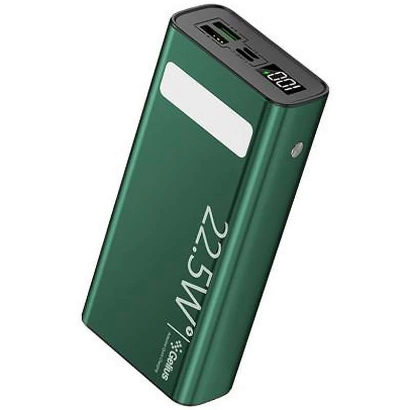

Портативний зарядний пристрій Gelius Lightstone GP-PB300 30000mAh (Зелений)