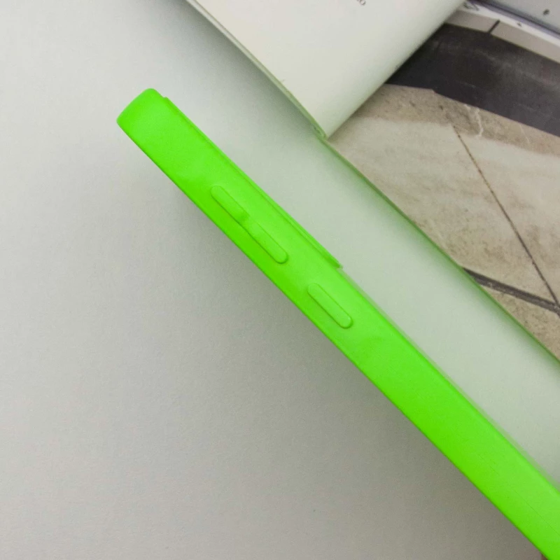 Чохол Silicone Case Lakshmi з закритою камерою на Samsung Galaxy A24 4G – Салатовий / Neon Green. Фото 7 з 8