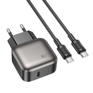 СЗУ Borofone BAS53A Absolute PD20W (1USB-C) + Type-C to Type-C фото 1 СЗУ Borofone BAS53A Absolute PD20W (1USB-C) + Type-C to Type-C фото 1 из 1