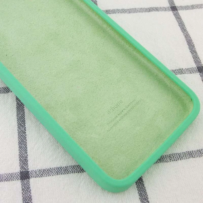 Чохол Silicone Case Square з захистом камери на Apple iPhone XR (6.1") – Зелений / Spearmint. Фото 2 з 3