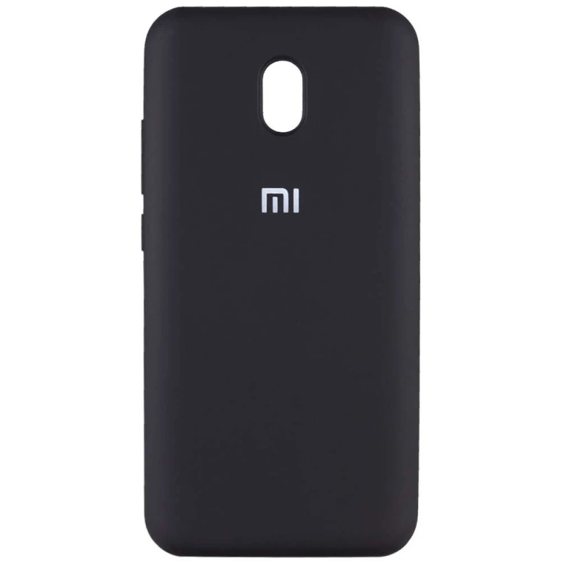 

Чохол Silicone Case з закритим низом на Xiaomi Redmi 8a (Чорний / Black)