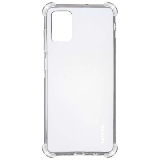 Ультратонкий силиконовый чехол GETMAN с крытыми бортами для Samsung Galaxy A51 фото 1 из 3