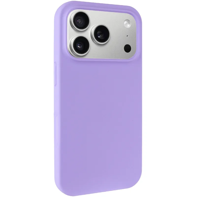Чохол Silk (AA) NO LOGO with Magnetic Fit для Apple iPhone 17 Pro (6.3") – Бузковий / Dasheen. Фото 1 з 8