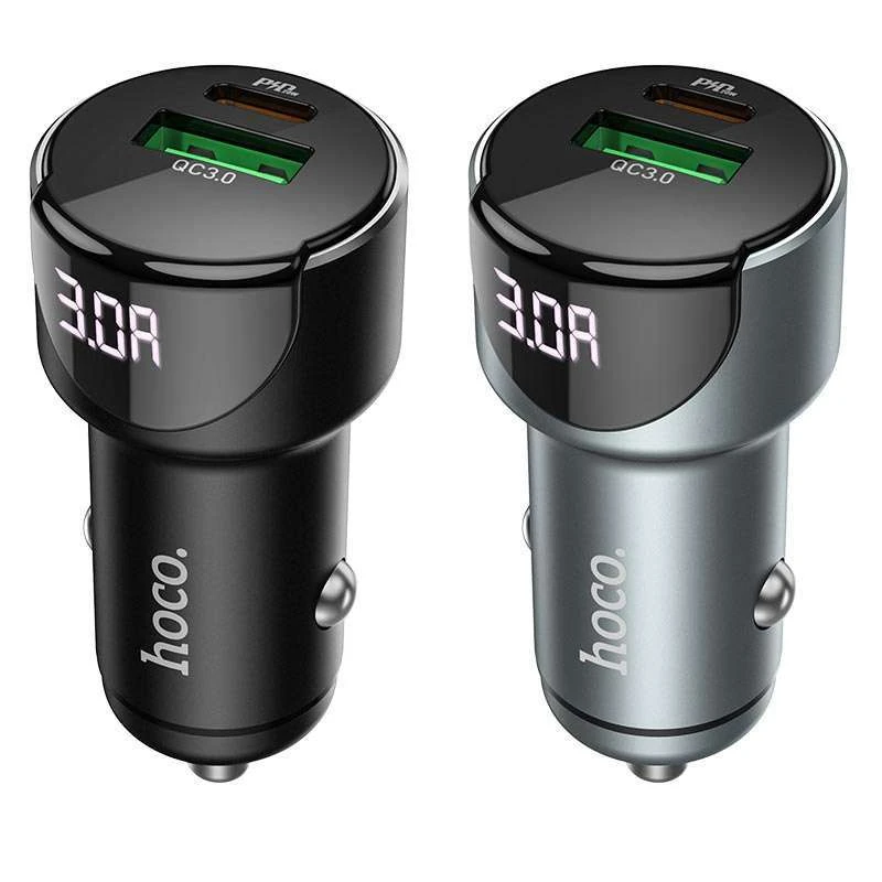 

АЗП Hoco Z42 PD 20W + QC3.0 (1USB/3A)