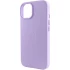 Кожаный чехол Leather Case с MagSafe для Apple iPhone 14 (6.1") – Elegant purple. Фото 8 из 9