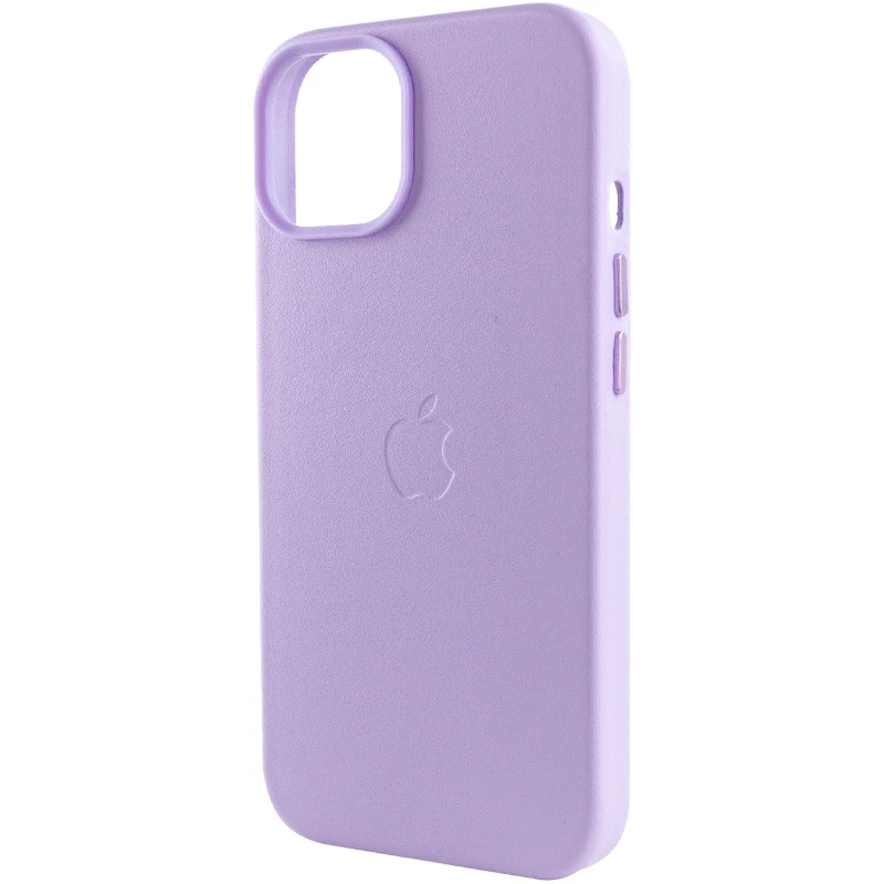 Шкіряний чохол Silicone Case Soft з MagSafe на Apple iPhone 14 (6.1") – Elegant purple. Фото 7 з 8