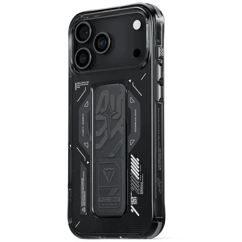 PC чехол Skinarma Helio with MagCharge для Apple iPhone 17 Pro Max (6.9") – Graphite. Фото 4 из 6