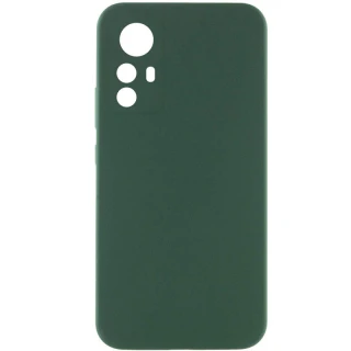 Чехол Silicone Case Lakshmi Premium L с закрытой камерой для Xiaomi Redmi Note 12S — Зеленый / Cyprus Green