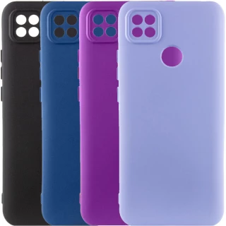 Чехол Silicone Case Lakshmi Plus с закрытой камерой для Oppo A15s / A15