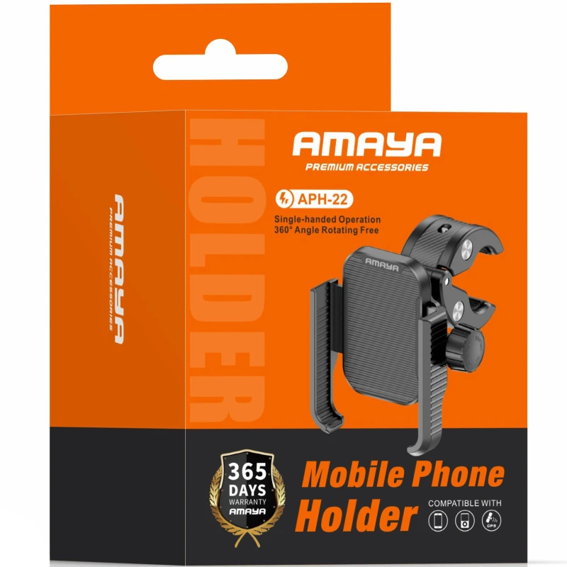 Вело- Мото- тримач Amaya APH-22 Motorcycle – Black. Фото 2 з 2