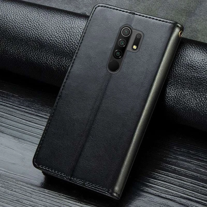 Чехол-книжка GETMAN Gallant  для Xiaomi Redmi Note 8 Pro – Черный. Фото 5 из 5