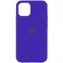 Чехол Silicone Case с закрытым низом для Apple iPhone 12 Pro (6.1") – Фиолетовый / Ultra Violet. Фото 1 из 3