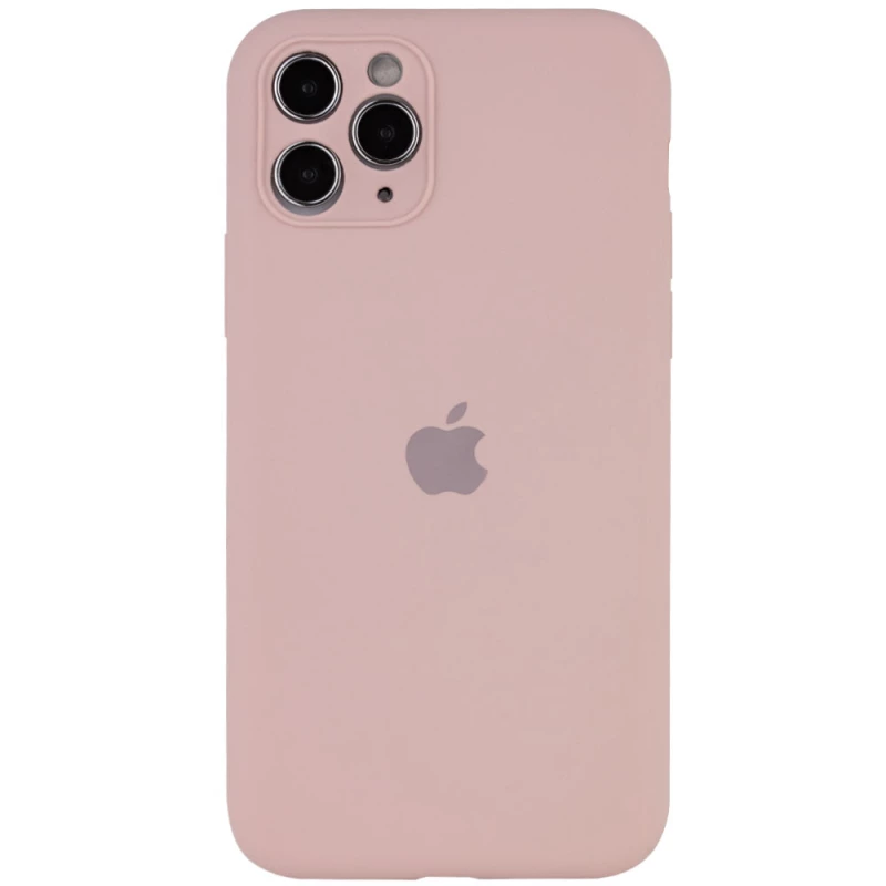 

Чехол Silicone Case с защитой камеры для Apple iPhone 12 Pro Max (6.7") (Розовый / Pink Sand / PVH), Рожевий / pink sand / pvh