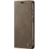 Шкіряний чохол-книжка CaseMe Nappa leather для Samsung Galaxy A08 – Brown. Фото 1 з 10