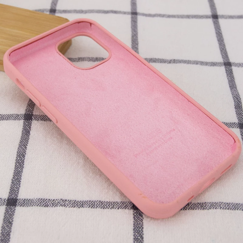 Чехол Silicone Case с закрытым низом для Apple iPhone 16 Pro Max – Розовый / Pink. Фото 6 из 10
