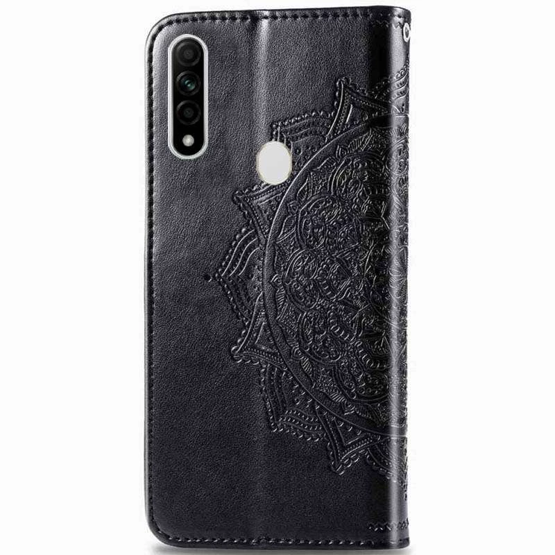 Шкіряний чохол-книжка Art Case з візитницею для Oppo A31 – Чорний. Фото 4 з 5