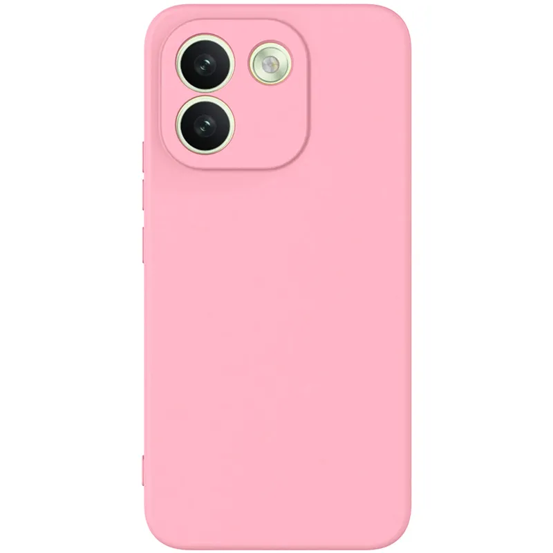 Цветной силиконовый чехол GETMAN с закрытой камерой на Xiaomi Redmi Note 17 Pro Max – Розовый / Pink. Фото 1 из 1