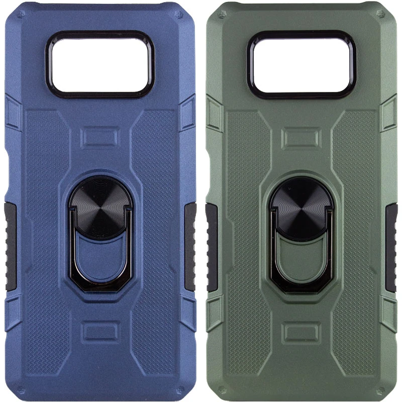 

Протиударний чохол Military з підставкою-кільцем на Xiaomi Poco X3 NFC / Poco X3 Pro