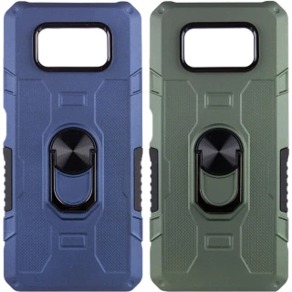 Протиударний чохол Military з підставкою-кільцем на Xiaomi Poco X3 NFC / Poco X3 Pro фото 1 з 2