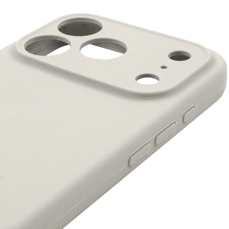 Чехол Silk Full Camera Protective (AA) NO LOGO для Apple iPhone 17 Pro Max (6.9") – Бежевый / Antigue White. Фото 5 из 5