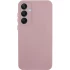 Кольоровий силіконовий чохол GETMAN із закритою камерою для Samsung Galaxy S23 – Рожевий / Pink Sand. Фото 1 з 11