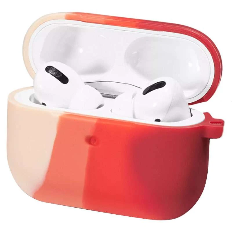 

Силіконовий футляр Colorfull для навушників AirPods 3 (Рожевий / Червоний)