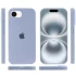 Чохол Silicone Case з закритим низом на Apple iPhone 17e (6.1") – Блакитний / Lilac Blue. Фото 5 з 6