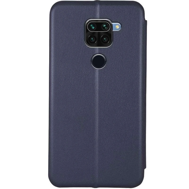 Чохол-книжка класичний на Xiaomi Redmi Note 9 / Redmi 10X – Темно-синій. Фото 2 з 3