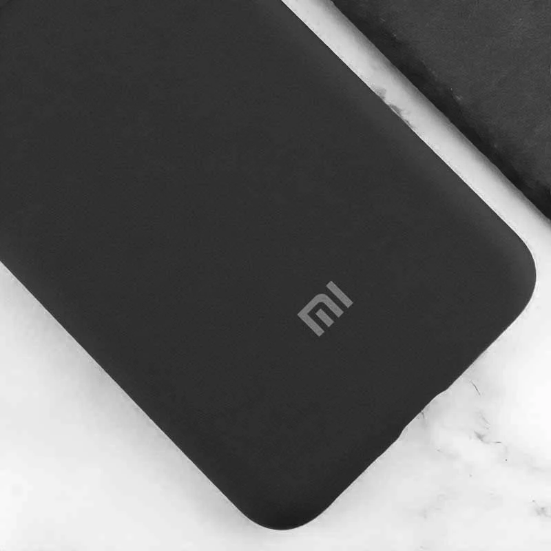 Чохол Silicone Case Lakshmi Premium Logo на Xiaomi Poco X6 – Чорний / Black. Фото 3 з 3