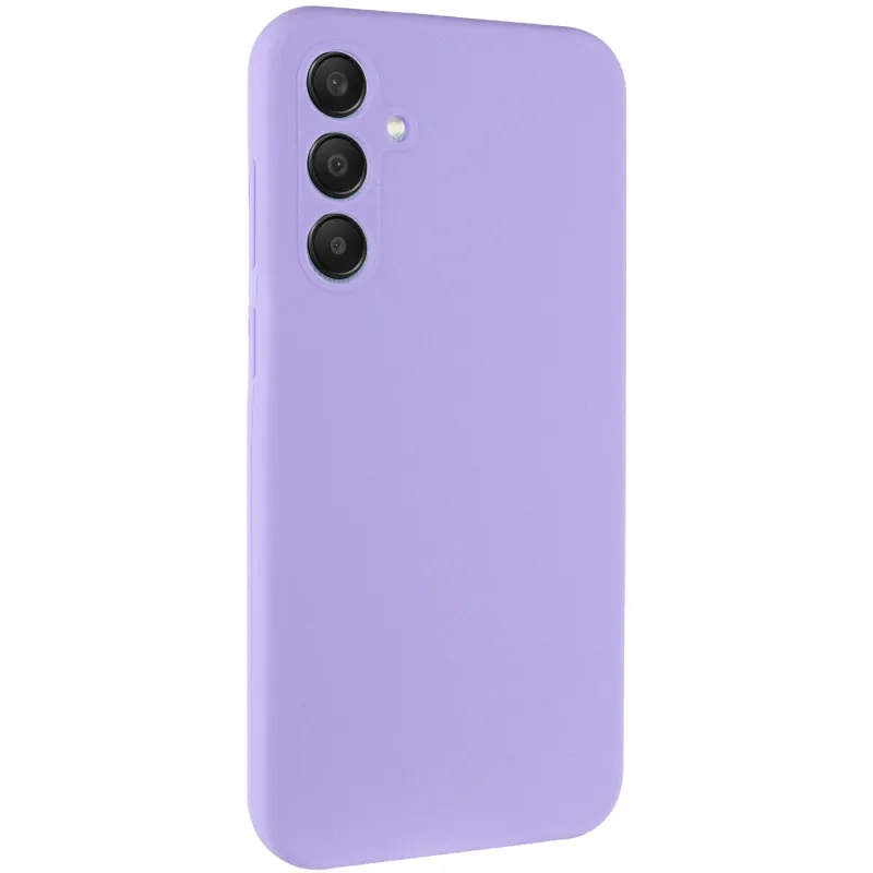 Чехол Silicone Case Lakshmi Premium з закритою камерою на Samsung Galaxy S26 FE – Сиреневый / Dasheen. Фото 1 из 4