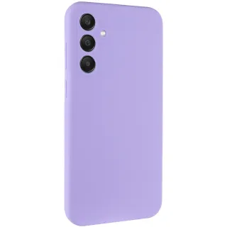 Чехол Silicone Case Lakshmi Premium з закритою камерою на Samsung Galaxy S26 FE — Сиреневый / Dasheen