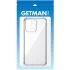 Ультратонкий силиконовый чехол GETMAN с крытыми бортами та камерою на Oppo Reno 15 – Бесцветный (прозрачный). Фото 2 из 2