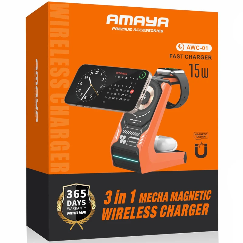 БЗП Amaya AWC-01 3-in-1 15W – Orange. Фото 2 з 2