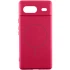 Чехол Silicone Cover Lakshmi Full Camera (AA) with Magnetic Fit для Google Pixel 8 – Красный / Rose Red. Фото 2 из 2