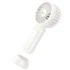 Портативний вентилятор Hoco HX60 Nimble portable handheld fan 1200 mAh – White. Фото 3 з 8