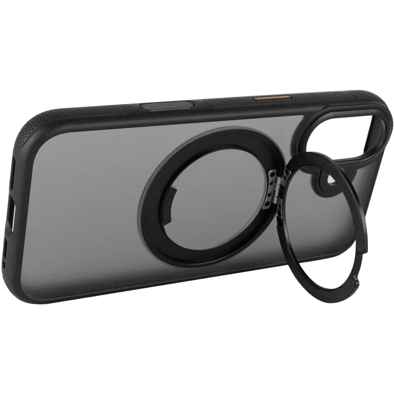 Чехол Ummi Stylish with MagSafe Ring для Apple iPhone 17 (6.3") – Black. Фото 11 из 11