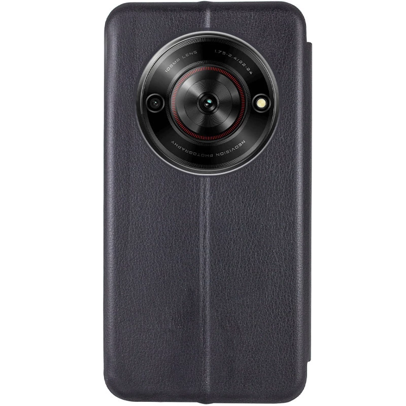 Чохол-книжка класичний на ZTE Nubia Focus – Чорний. Фото 2 з 3