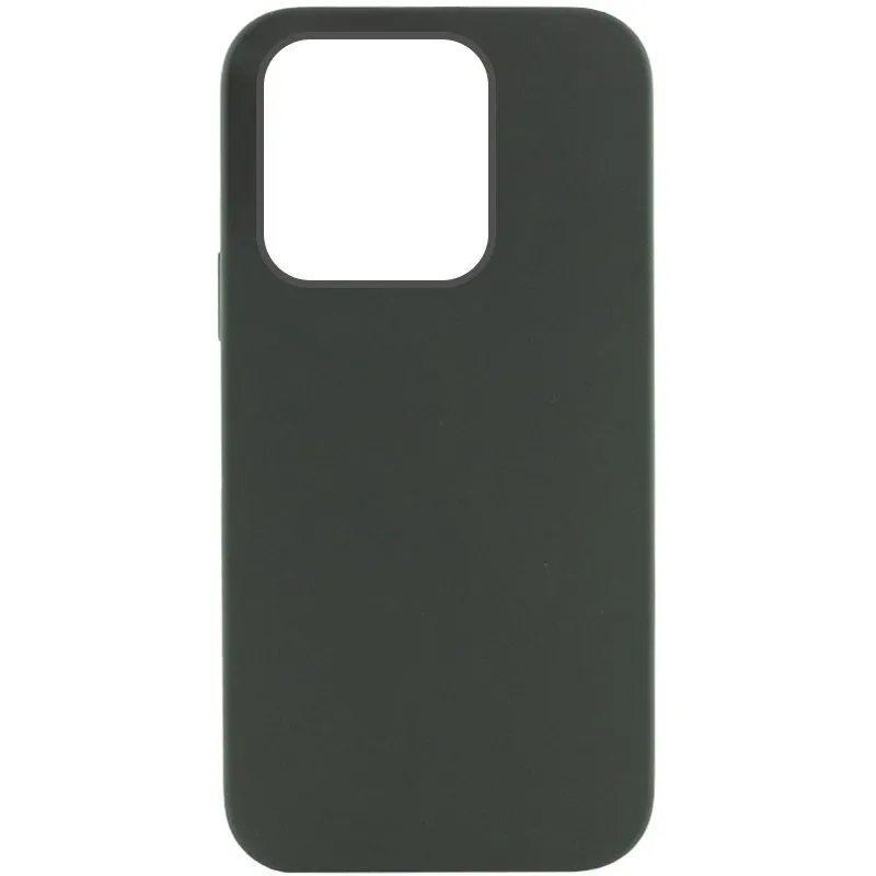 Чехол Silk Full Protective (AA) NO LOGO для Apple iPhone 15 Pro Max (6.7") – Зеленый / Cyprus Green. Фото 2 из 9